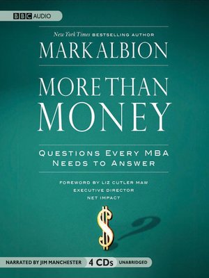 More than Money - Audiobook